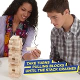 Hasbro Gaming Jenga Family Board Game Classic Wood Block Stacking Game 1+ view 9