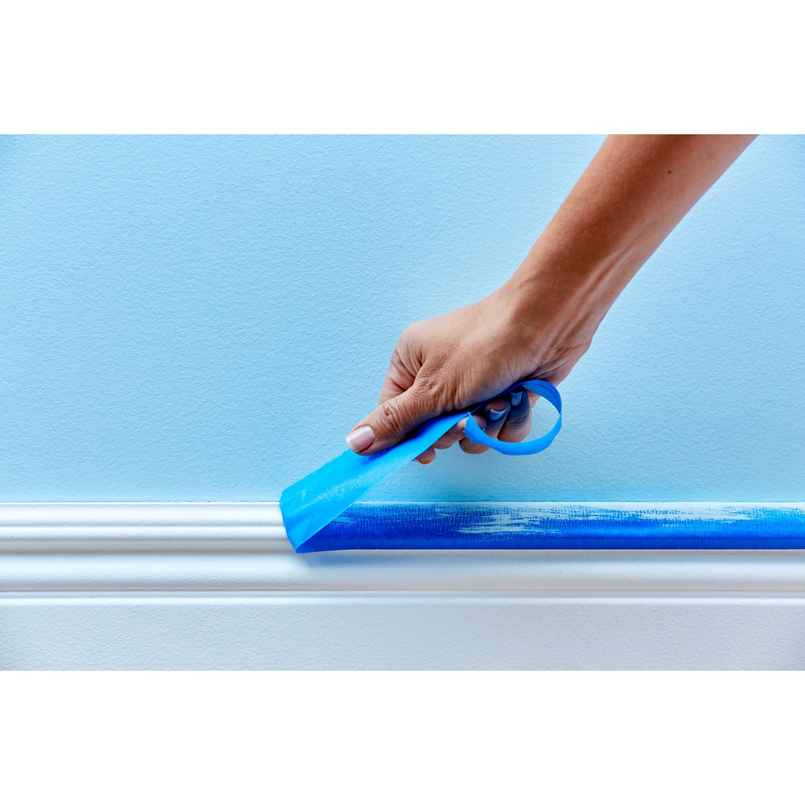 ScotchBlue Original Multi-Surface Painters Tape, 1.5 Inch Wide (1.41 In. x 60 Yds) 4 Rolls, Blue Paint Tape Protects Surfaces and Removes Easily, Masking Tape for Indoor and Outdoor Use (2090-36EP4)