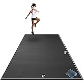 Gorilla Mats Premium Extra Large Exercise Mat – 9x6
, 12x6
, 15x6
(1/4" Thick) Ultra Durable, Non-Slip, Workout Mat for Inst
