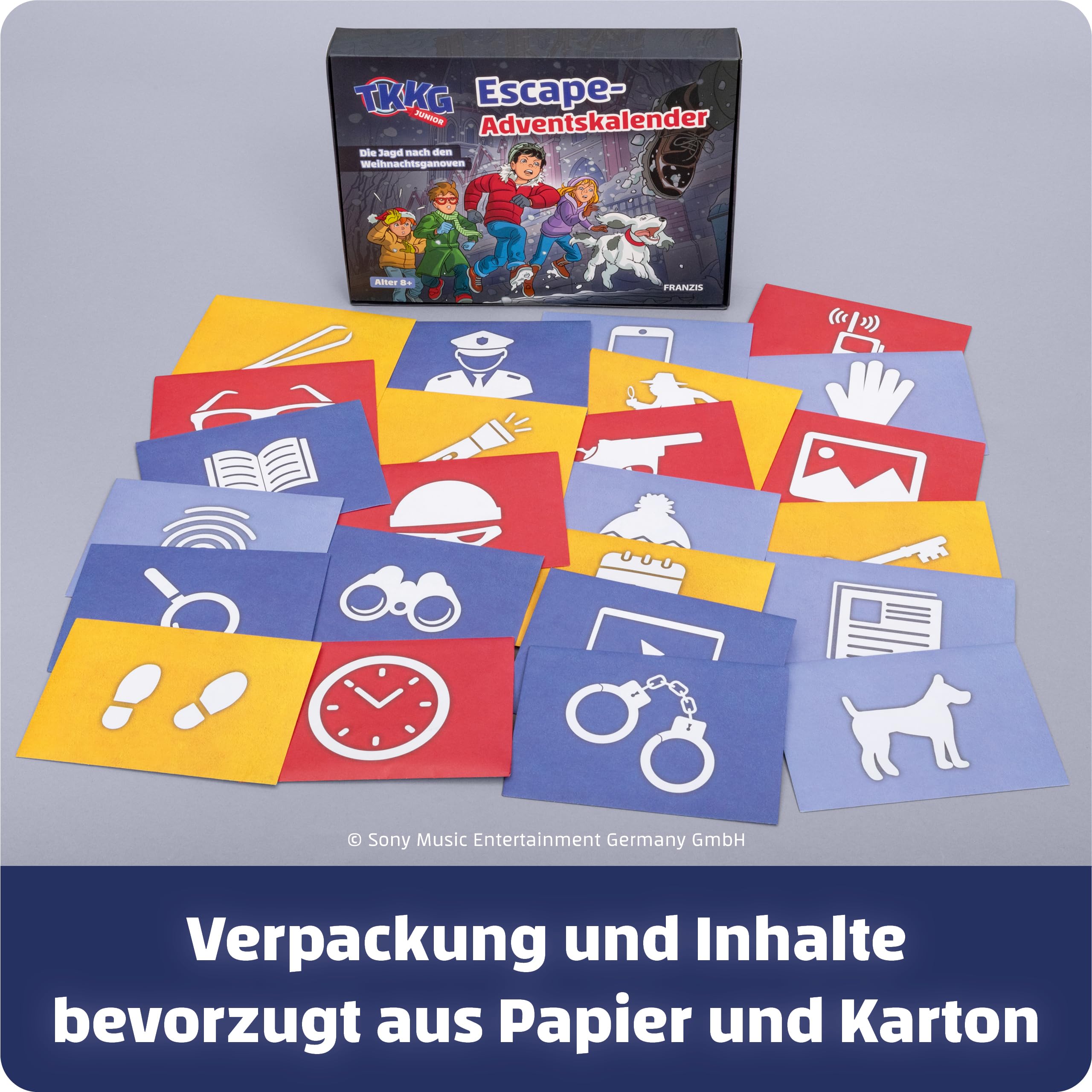 FRANZIS 67240 - TKKG Junior Escape-Adventskalender: Die Jagd nach den Weihnachtsganoven 5