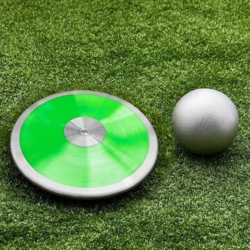 Throwing Discus And Shot Put 2-Piece Throwing Discus & Shot Put Set ...
