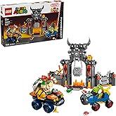 LEGO Super Mario: Mario Kart – Bowser’s Castle Building Toy for Kids - Pretend Play Set for Boys & Girls, Ages 9+ - Nintendo Gift Idea for Young Gamers - W/Yoshi & Bowser Toy Figures - 72039