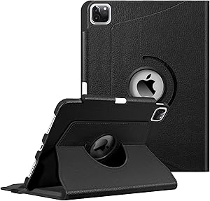 Fintie Rotating Case for iPad Pro 11-inch (3rd Generation) 2021 - 360 Degree Swiveling Stand Cover w/Pencil Holder, Auto Wake / Sleep, Also Fit iPad Pro 11