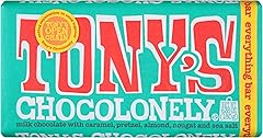 Tony’s Chocolonely the Everything Bar, Belgian Milk Chocolate Candy Bar With Sea Salt, Caramel, Pretzel, & Almond Nougat for 
