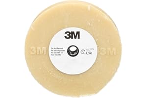 3M Stripe Off Wheel – Adhesive Remover – Eraser Wheel – Removes Decals, Stripes, Vinyl, Tapes and Graphics – 4” diameter x 5/8” thick – 07499 – Pack of 1