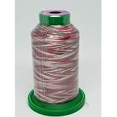 Isacord Embroidery Thread Variegated (9864 Holly Berry)