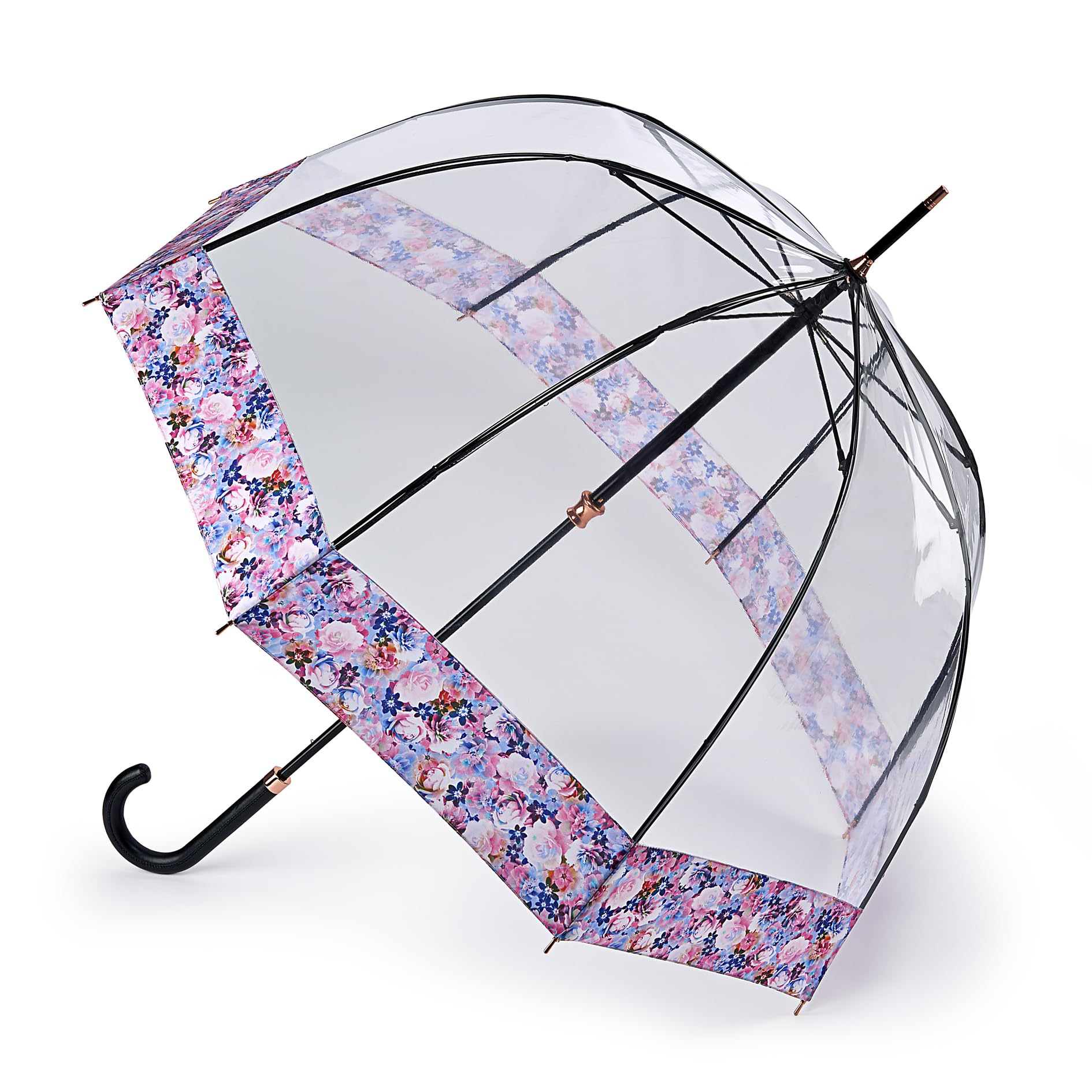 Fulton Birdcage 2 Luxe Digital Blossom Print Umbrella