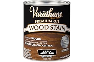 Varathane 211729H Premium Wood Stain, Quart, Early American