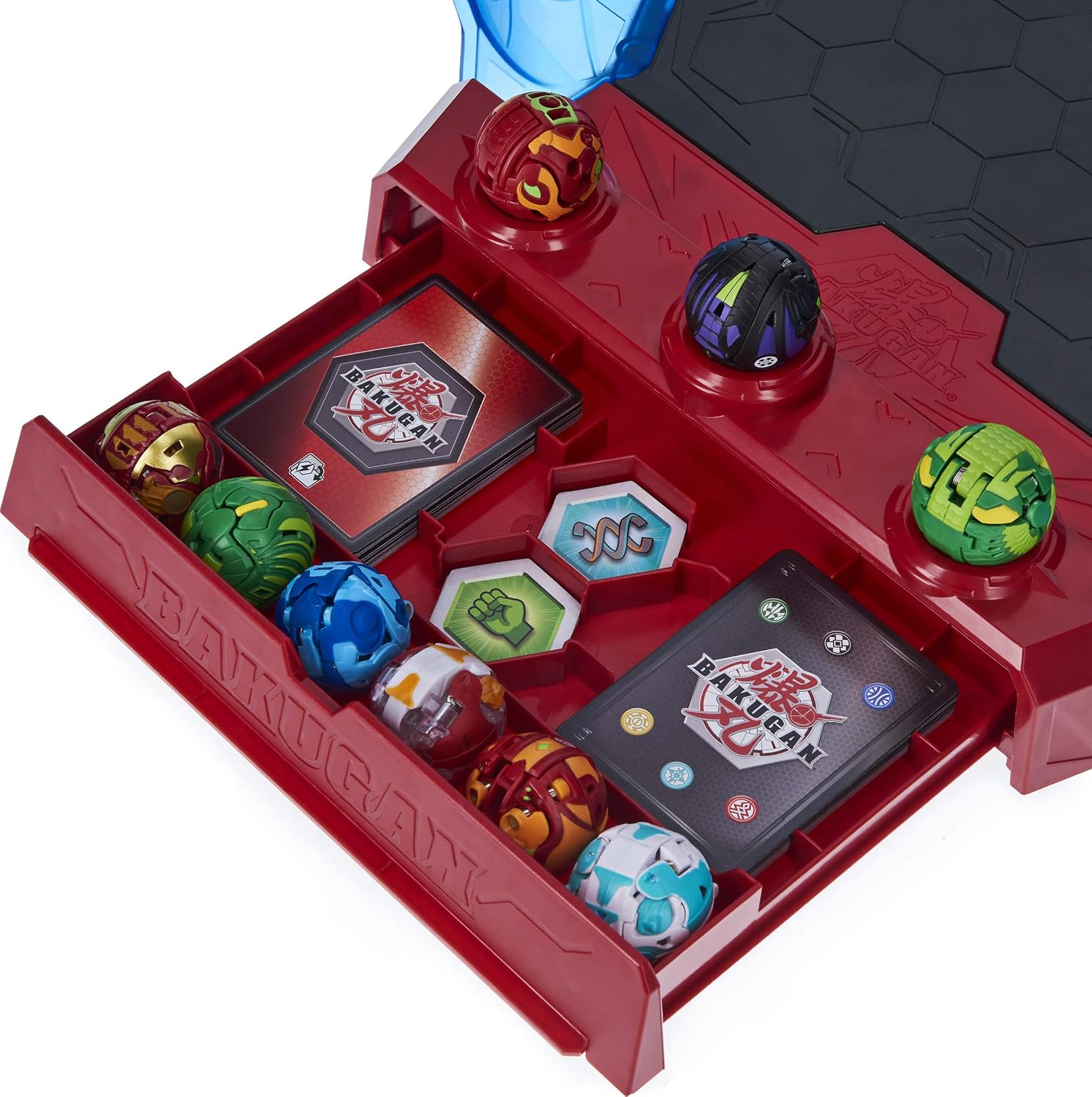 BAKUGAN Battle League Coliseum, Deluxe Game Board with Exclusive, for Ages 6 and Up, Grey, 1 Piece - Image 4