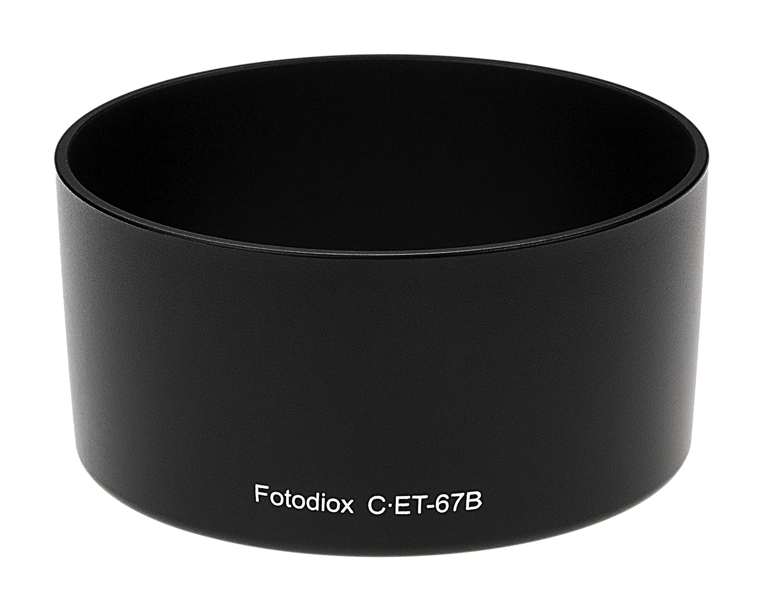 Fotodiox Dedicated (Bayonet) Lens Hood, for Canon EF-S 60mm f/2.8 Macro Lens as Canon ET-67b