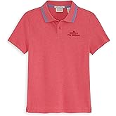 Scotch & Soda Boys Classic Polo, Short Sleeve Collared Shirt, Embroidered Logo