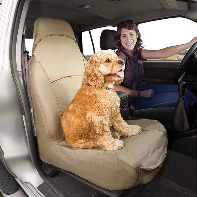Kurgo Front Car Seat Cover for Dogs, Waterproof and Scratch Resistant