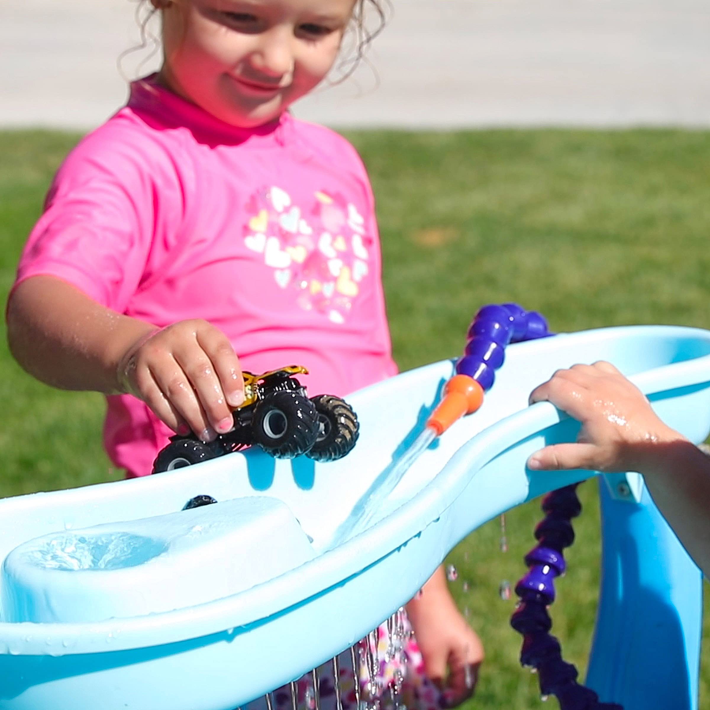 Stone Owl Outdoors Splash Unlimited 2.0: Water Table Pump for Toddlers - Non-Stop Fun, Easy to Setup - Water Pump for Water Table - Summer Outdoor Water Game Toys for Kids