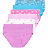 Lucky & Me Sophie Girls Briefs - Cotton Underwear 6 Pack
