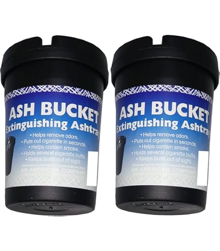 Amazon.com: Victor 3-7012NF Bucket-Ashtray Cigarette Butt Container, 2 Pack  : Health & Household
