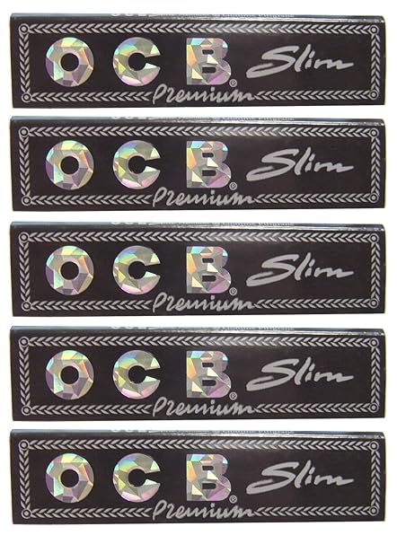 5er Set OCB Slim Premium (5*32 Blättchen)