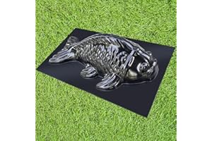 BETONEX 3D Cement Mold Fish Plastic ABS 2mm - Plastic Molds for Concrete - Aquarium Mold - Cement Molds for Concrete Animals Reusable