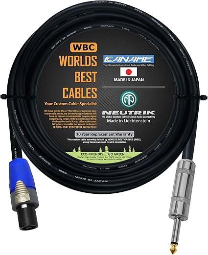 best speakon cable for bass amp