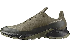 Salomon Men's Alphacross 5 Gore-TEX Trail Running Shoes