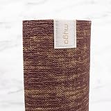 Myga RY1331 Jute Yoga Mat 5mm Plum with PVC Backing Eco Friendly 183x61 view 3