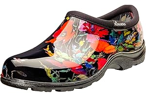 Sloggers Original Waterproof Rain and Garden Shoe for Women– Outdoor Slip-On Garden Clog - Made in The USA with Premium Comfort Insole and Arch Support