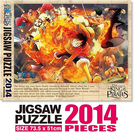 Amazon Haksan 00ピース ジグソーパズル ワンピース 鬪志 Mini ジグソーパズル おもちゃ