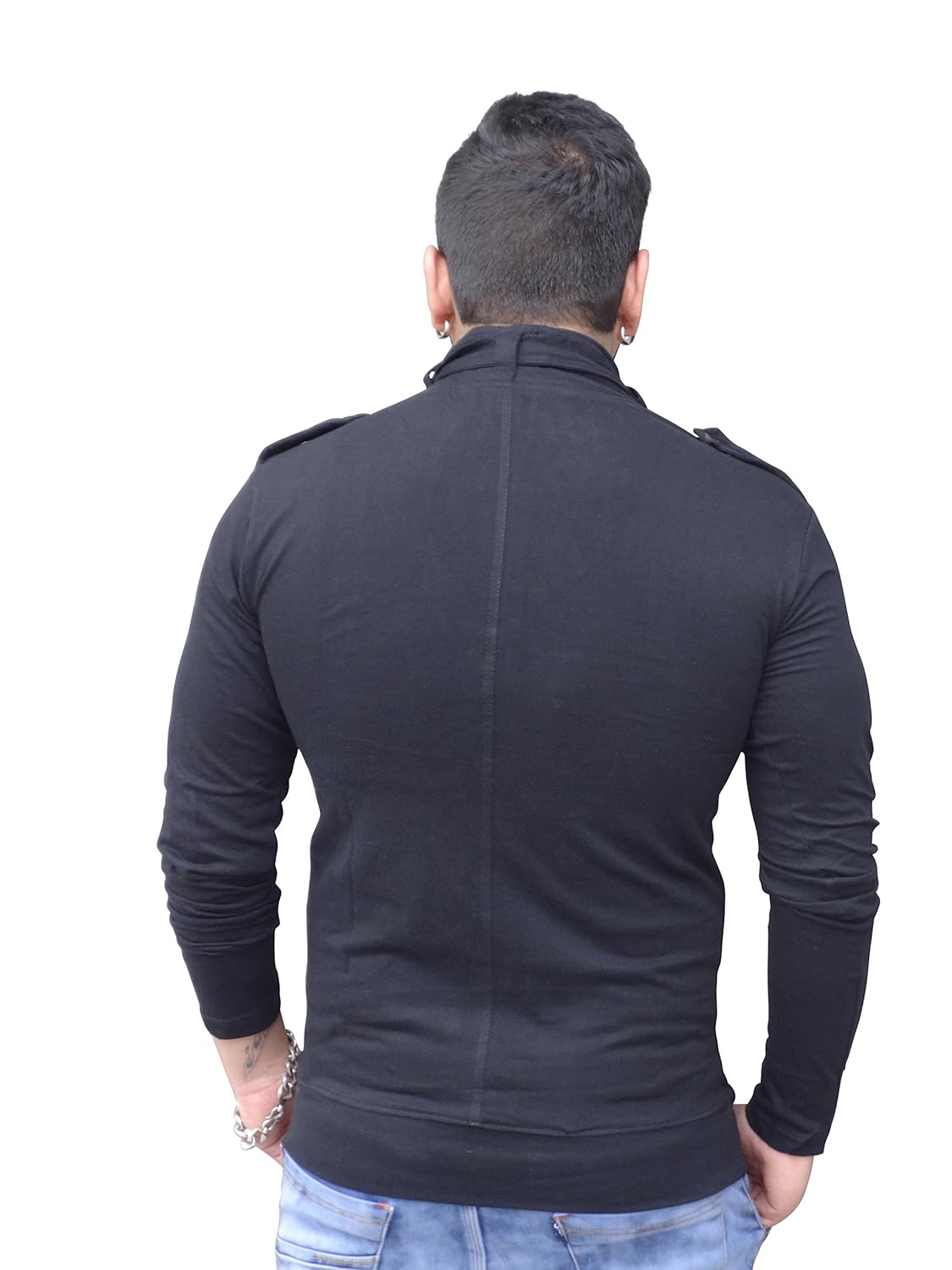 black collection men's cotton t-shirt