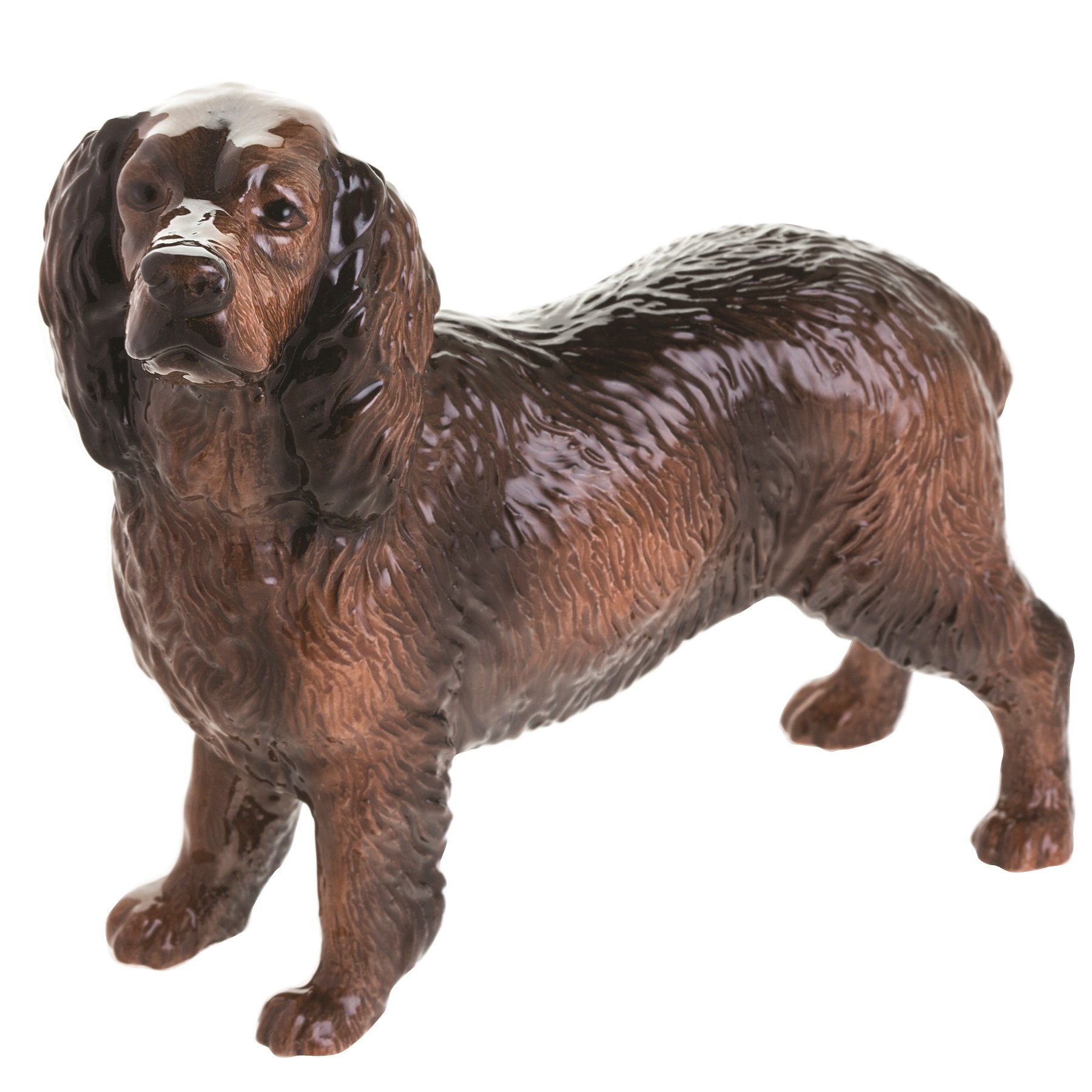 John Beswick JBD103 Cocker Spaniel Chocolate Dog Figurine