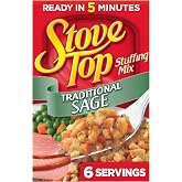 Stove Top Stuffing Mix, Chicken, 6 oz Box | Versatile Pantry Staple, Serve as a Side Dish or Use as an Ingredient, 6 Servings per Box, Great for Holiday Sides