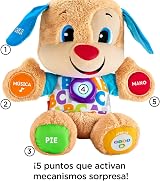 Fisher-Price First Discovery Puppy Toy Baby 6 Months Multicoloured Spanish view 3