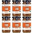 Mekhala Organic Thai Tom Yum Asian Cooking Paste. VEGAN. GLUTEN-FREE. Versatile. Medium Heat (6x3.53oz)