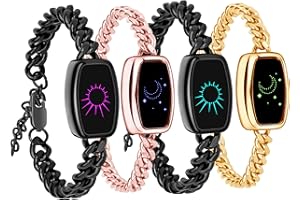 PNMNBW Long-Distance Relationship Smart Bracelet for Couples to Feel Connected (Set of 4) Long Battery Life, Bluetooth Connection, Haptic Vibration, Compatible with iOS and Android