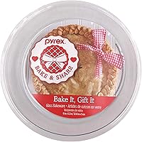 Pyrex Glass Bakeware Pie Plate 9" x 1.2"
