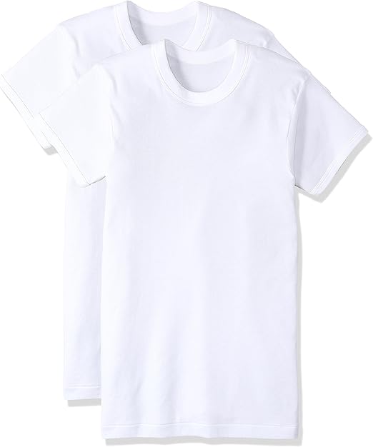 Amazon グンゼ インナーシャツ Gunze Greenmark 綿100 半袖丸首 2枚組 Gk メンズ インナーシャツ 通販