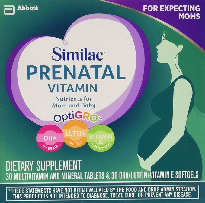 Buy Similac Prenatal & Breastfeeding Vitamin 30 Count Online at Low Prices in India Amazon.in