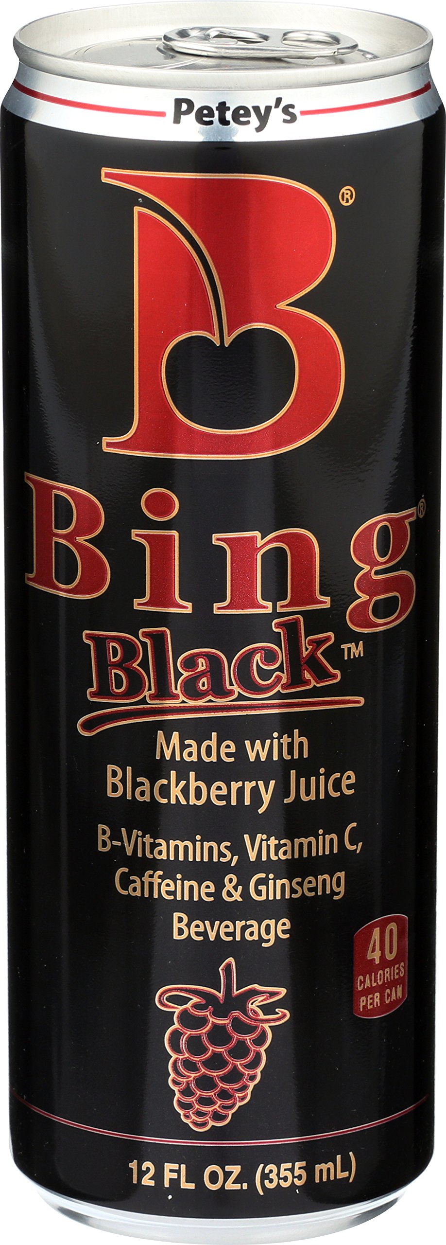 Bing Beverage Company Bing Black, 12 Ounce (Pack of 24)