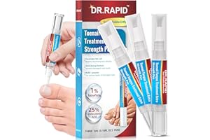 DR.RAPID Toenail Fungi Treatment Extra Strength - Fungi Nail Pen Antifungal Repair for Damaged Nails, Fast-Acting Solution for Toe & Fingernail Fungi, Ideal for Nail Health Concerns Athletes 5ml/0.18FLOZ 3Pcs