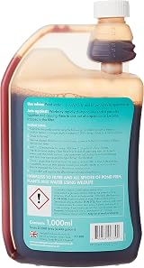 Blagdon Clear Pond Water Treatment 1 Litre Clears Green Brown Water view 2