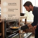 nuovva Pre Seasoned Cast Iron Dutch Oven 2in1 Combo Cooker 3.2 Qt 10.25" Skillet view 4