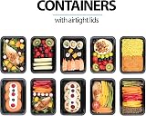Igluu Meal Prep Containers Reusable 30 Pack 828ml Lids Microwave Safe view 8