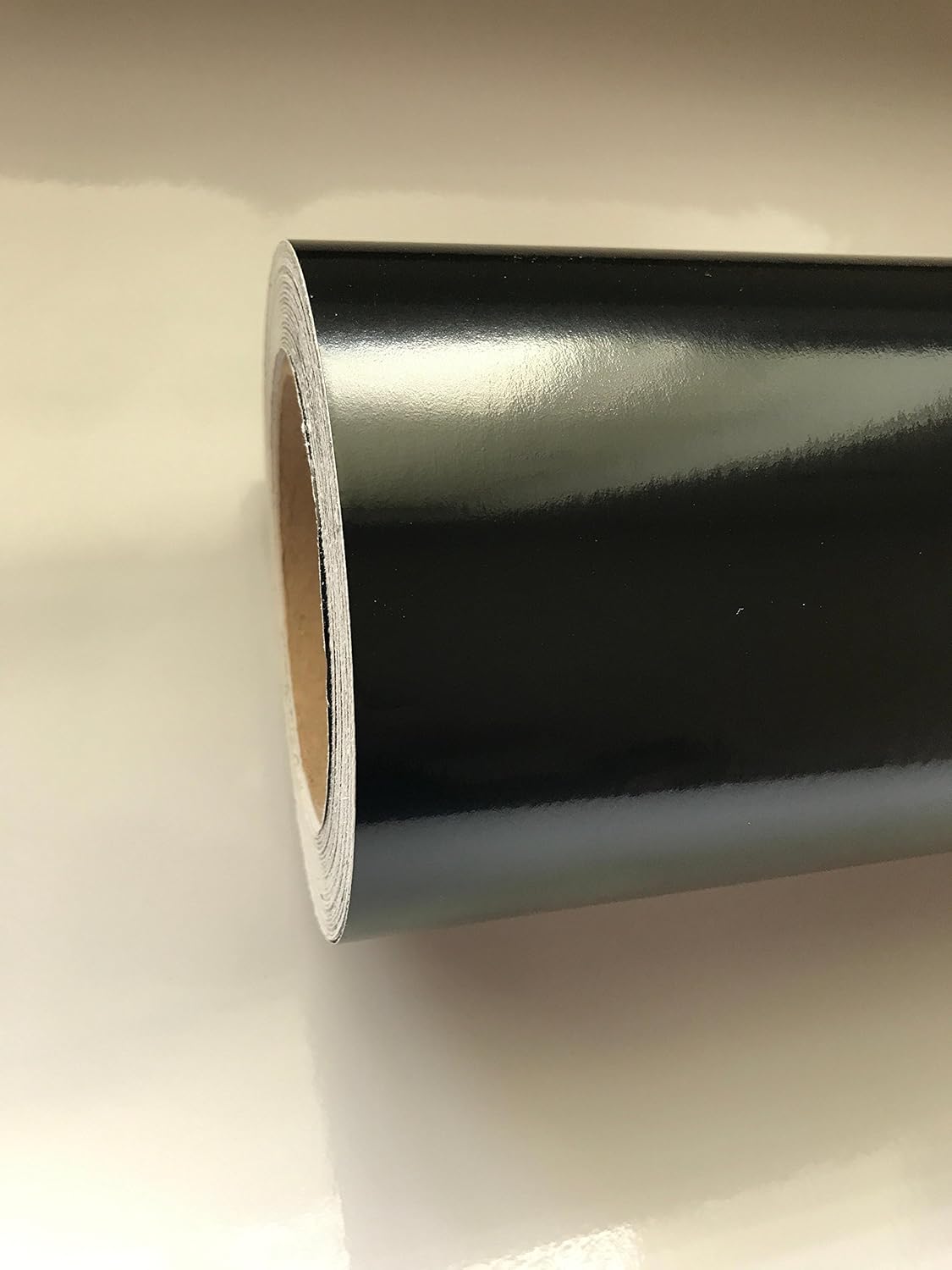 5m x 61cm Roll Black Gloss Self Adhesive Sign Vinyl sticky Back Plastic