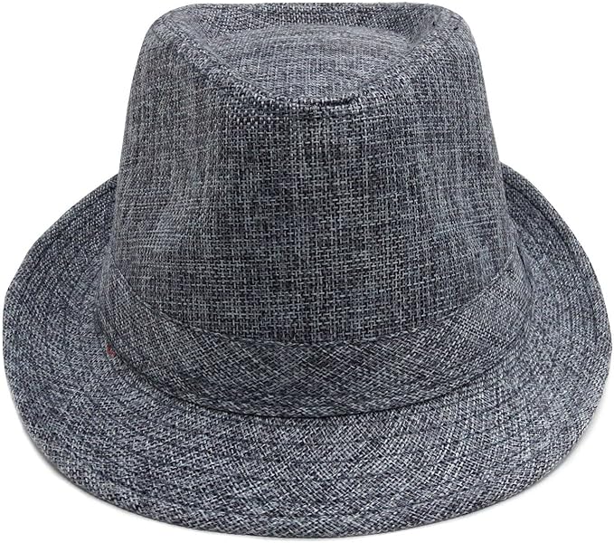 grey summer hat