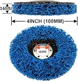 6PCS Strip Discs 100mm 4inch Paint Removal Disc for Angle Grinder view 6