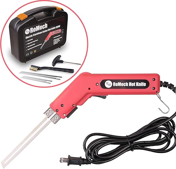 RoMech Foam Cutter Pro Electric Hot Knife (200W) Styrofoam Cutting