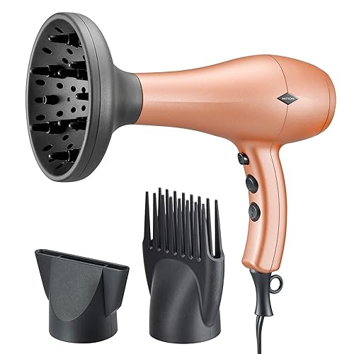 amazon hair dryer with diffuser and comb attachment