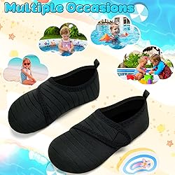 VIFUUR Kids Water Shoes Boys Girls Barefoot Water