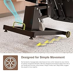 SyyBhb 360° Swivel Massage Table with