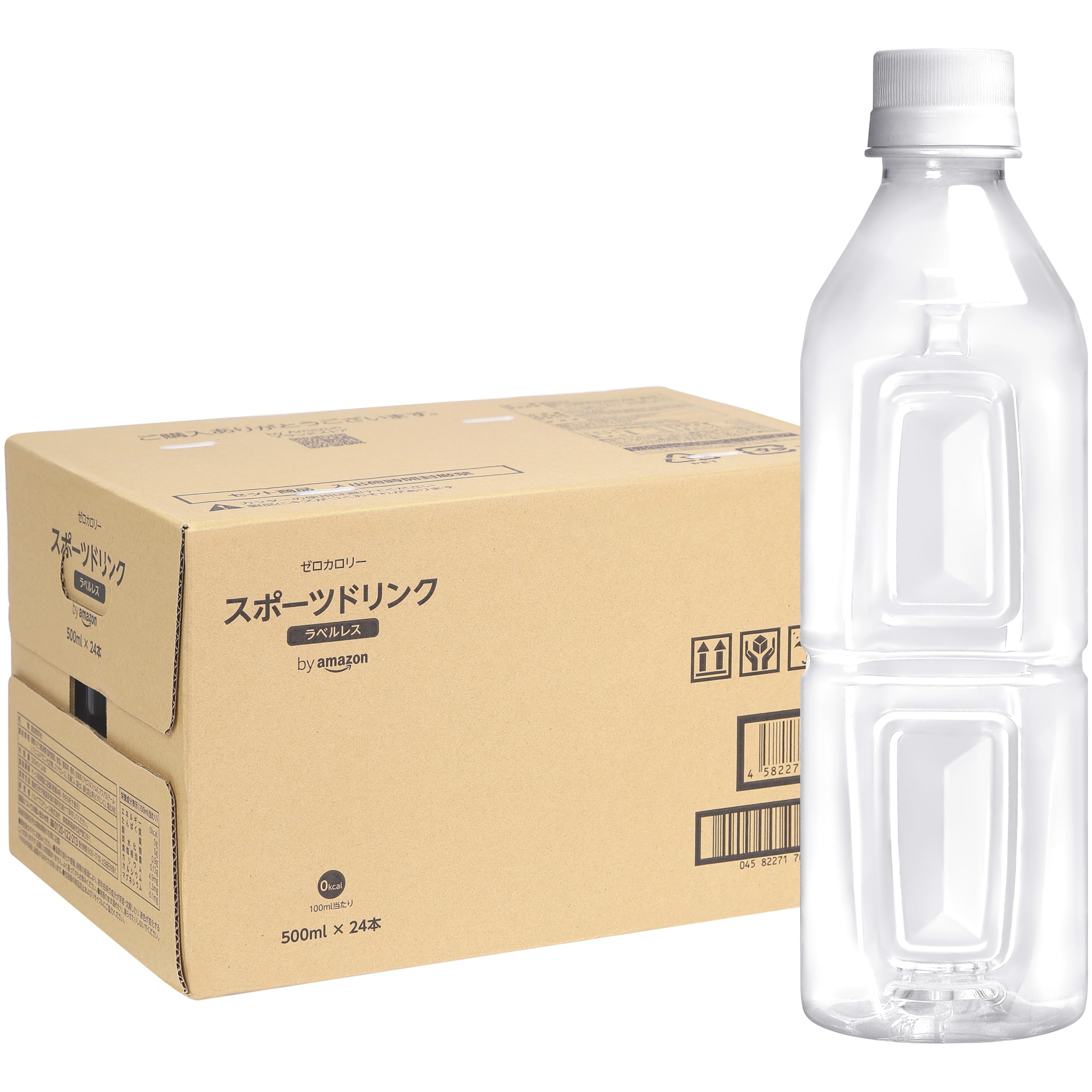 by Amazonラベルレススポーツドリンクゼロカロリー500ml×24本商品画像