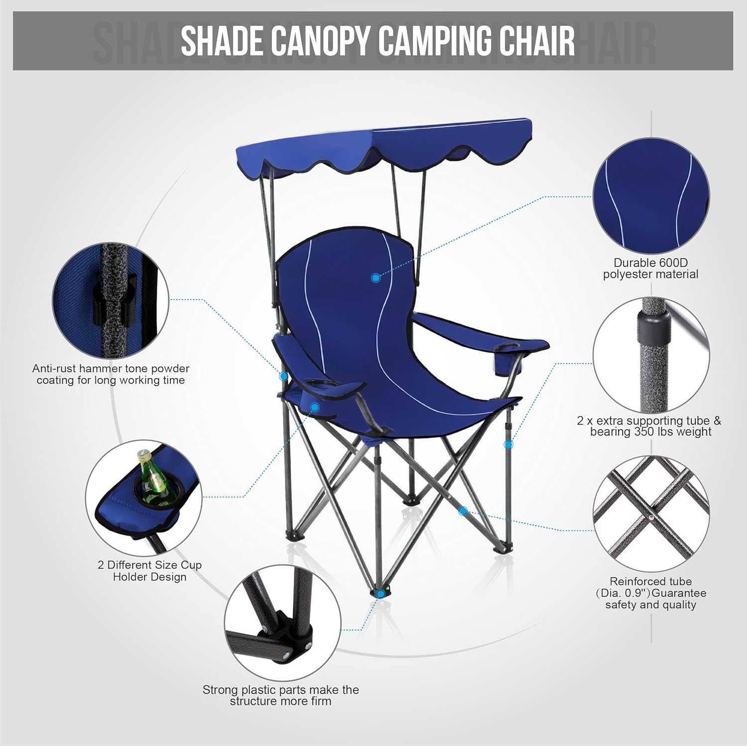 camping chairs 350 lbs