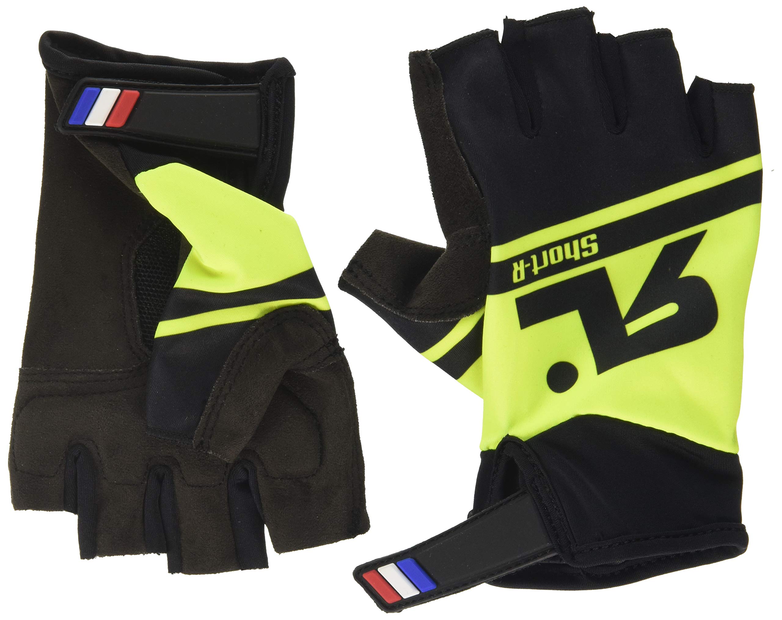 RAFAL SHORTRSBKYEL Unisex Adults' Short-Summer Gloves - Multi-Colour, S